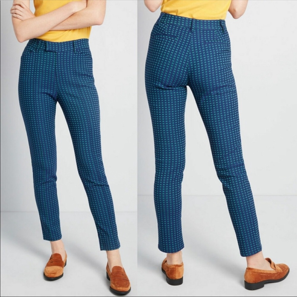 modcloth nostalgic renewal skinny pants